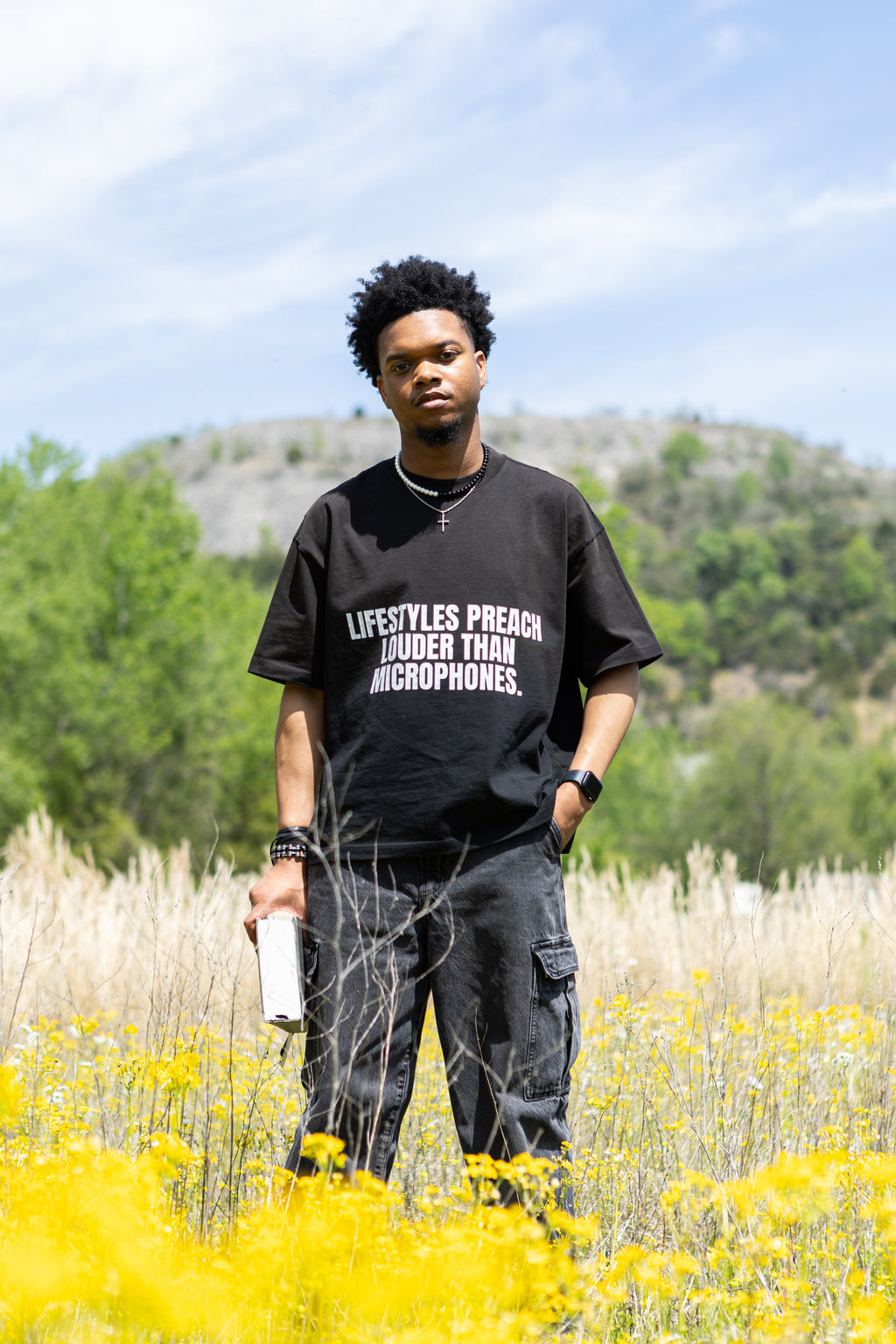 "Lifestyles" Slightly Distressed Tee