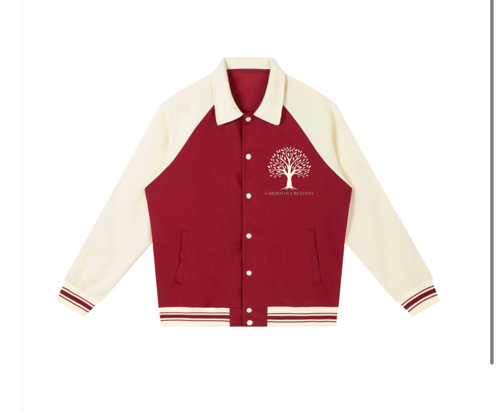 "Creative For The Creator" Baseball Jacket