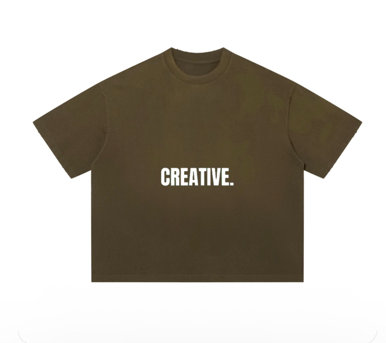 "Creative" Slightly Distressed Tee